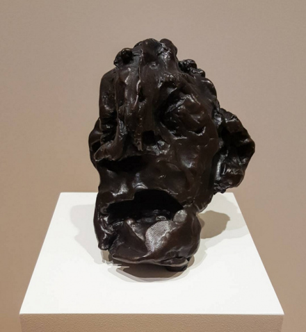 Willem de Kooning, Head #4 (1973), via Art Observed