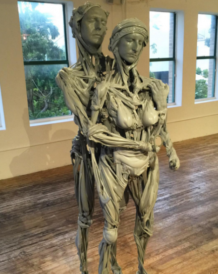 Work by Pawel Althamer at Unrealism, via Rae Wang for Art Observed