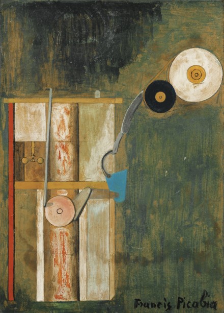 Francis Picabia, Ventilateur (1918), via Sotheby's