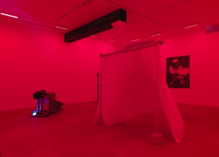 Lizzy Bougatsos, Work Habits (Installation View) image courtesy the artist & James Fuentes 