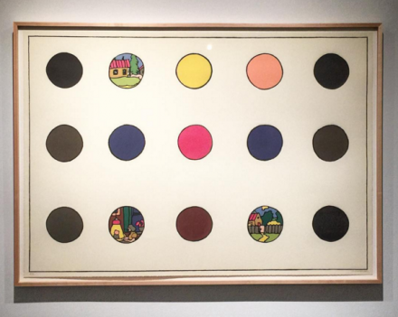 Ilya and Emilia Kabakov, Print with Dots #2 (2015), via Art Observed