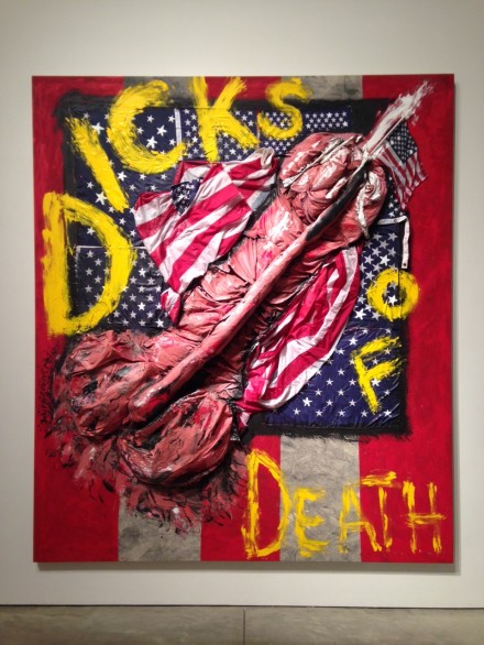 Judith Bernstein, Dicks of Death (2015)