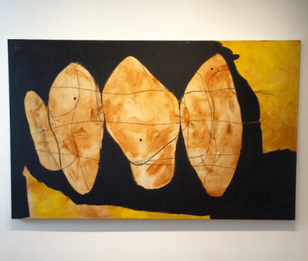 Robert Motherwell, Hollow Men Series (1989), via Art Observed