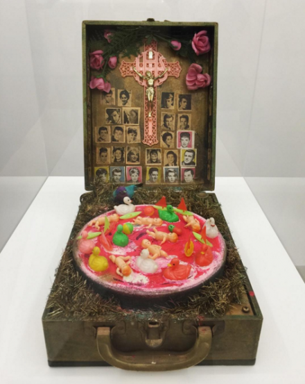 Robert Smithson, Untitled [Record player] (1962), via Art Observed