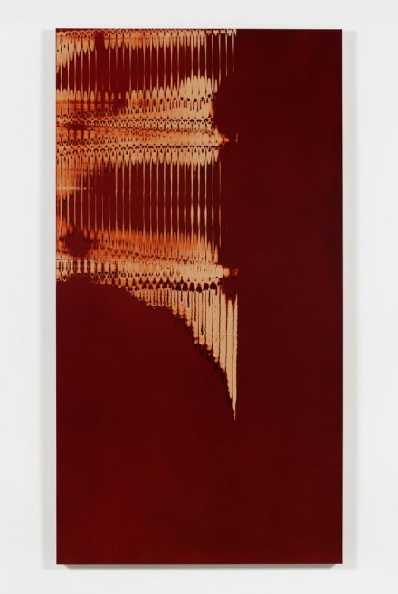Tauba Auerbach, Grain: Slice/Maille I, (2015)