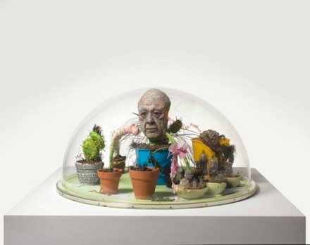 Tetsumi Kudo, Portrait Ionesco (1971), via Hauser and Wirth