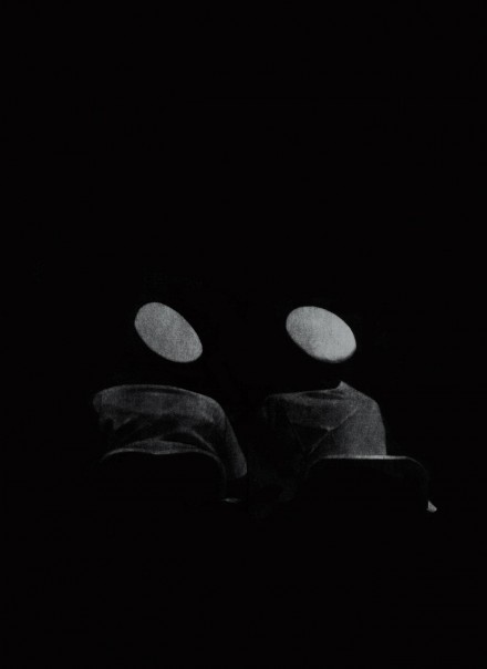 Troy Brauntuch, Untitled (Officers) (1982), via Petzel Gallery