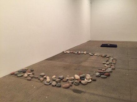 Yoko Ono, THE RIVERBED (Installation View), via Rae Wang for Art Observed
