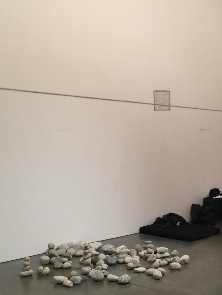 Yoko Ono, THE RIVERBED (Installation View), via Rae Wang for Art Observed
