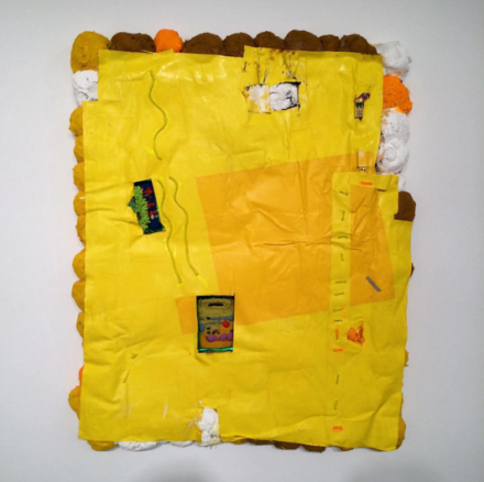 Brian Belott, Gedecktpommer (2015), via Art Observed