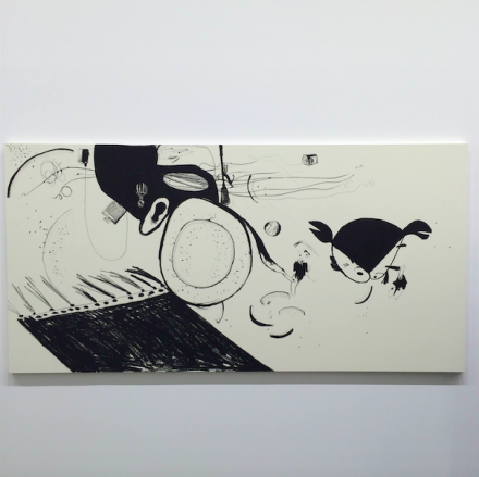 Calvin Marcus, Automatic Drawing #4 (2015), via Art Observed