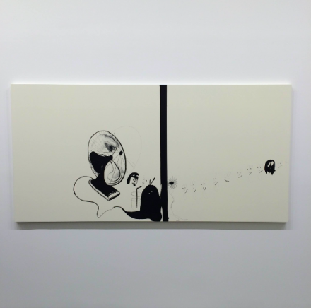 Calvin Marcus, Automatic Drawing #7 (2015), via Art Observed