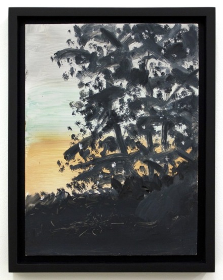 Alex Katz, Sunset 3 (2018), via Pter Blum