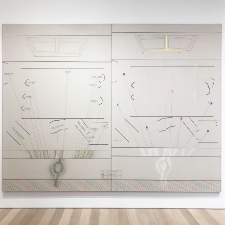 Arakawa, Diagrams of the Imagination (Installation View), via Art Observed