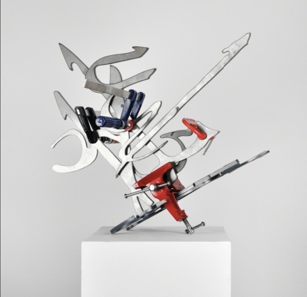 Mounti Fatmi, Calligraphy of Fire 01 (2012), via Goodman