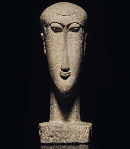 Amedeo Modigliani, Tete (1911-1912), final price: $34,325,000 via Christie's