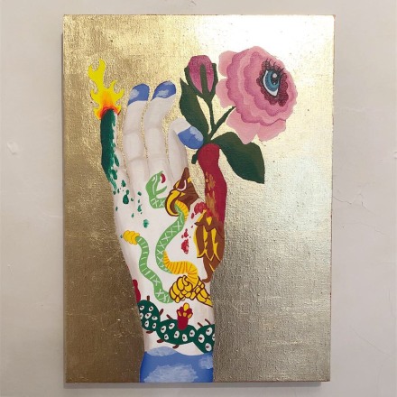 Bailey Scieszka at What Pipeline, via Art Observed