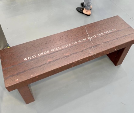 Jenny Holzer at Hauser & Wirth, via Art Observed