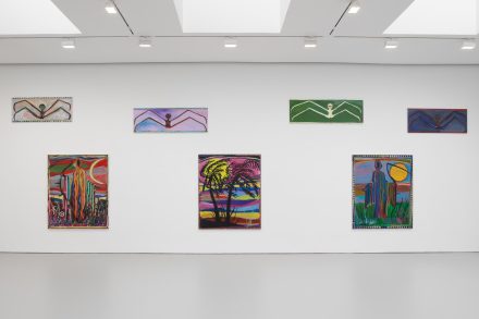 Josh Smith, Emo Jungle (Installation View), via David Zwirner