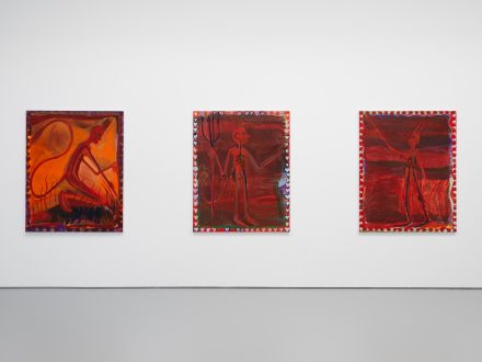 Josh Smith, Emo Jungle (Installation View), via David Zwirner