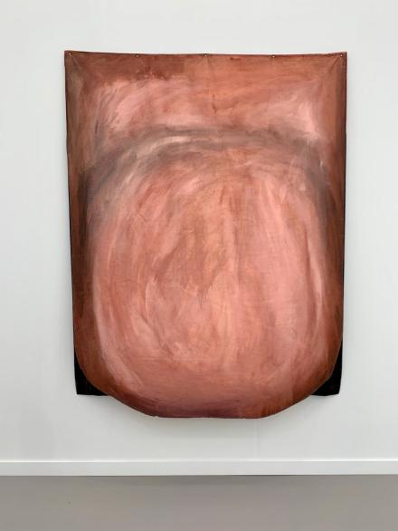 Leda Catunda at Fortes d’Aloia Gabriel, via Art Observed