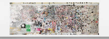 Mark Bradford, Helter Skelter II (2007), via Phillips