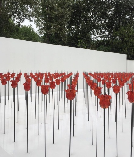 Renate Bertelmann at Austrian Pavilion, via Art Observed