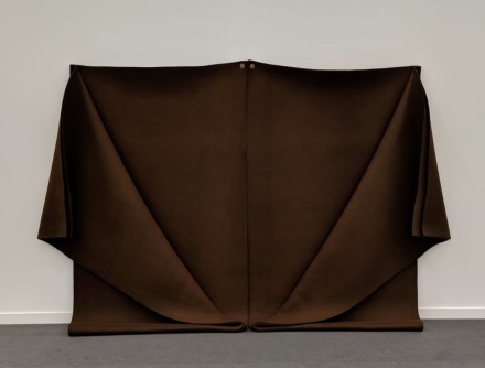 Robert Morris at Cardi, via Art Observed