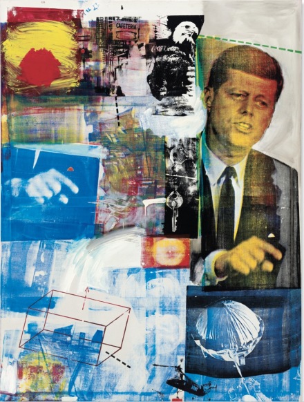 Robert Rauschenberg, Buffalo II (1964), via Christie's