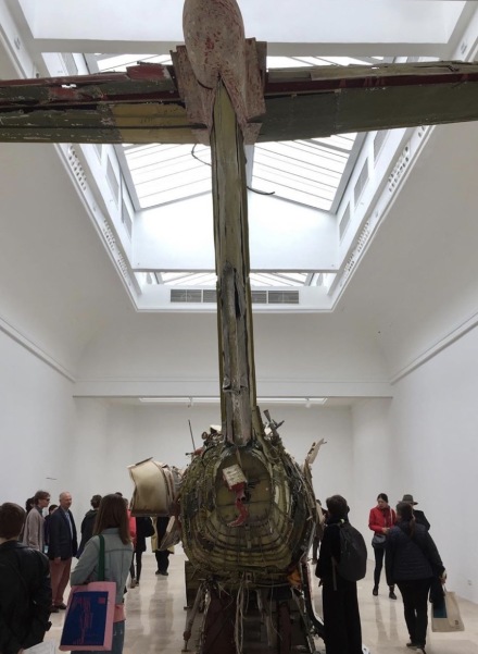 Roman Stanczk at the Polish Pavilion, via Art Observed