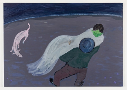 Sanya Kantarovsky, Beach (2919), via Luhring Augustine