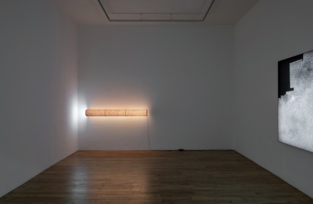 Seth Price, Self as Tube (Installation View), via Galerie Chantal Crousel