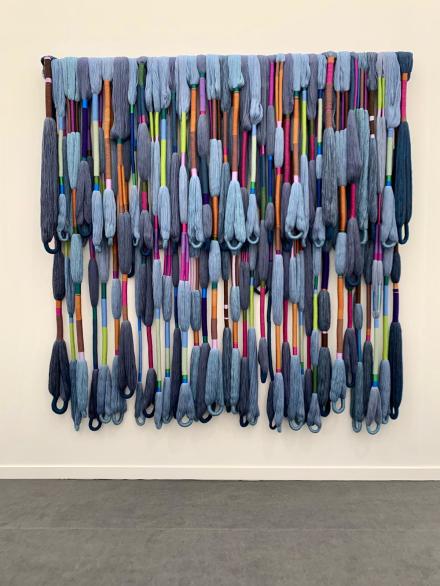 Sheila Hicks at Sikkema Jenkins and Co, via Art Observed