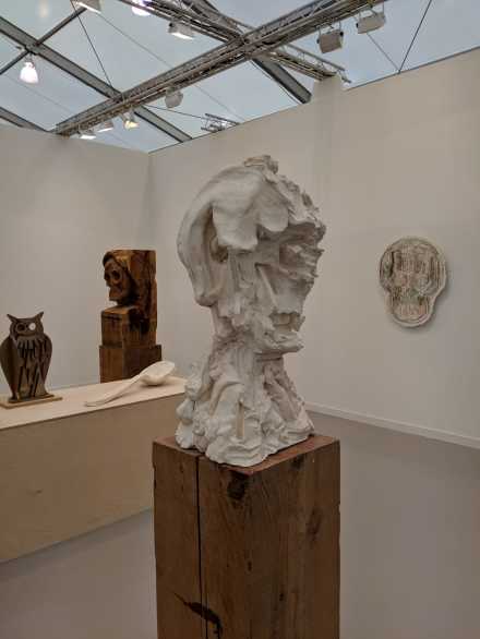 Thomas Houseago at Xavier Hufkens, via Art Observed