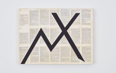 Tim Rollins and K.O.S., By Any Means Necessary - TrappedCaught (1985-87), via Lehmann Maupin