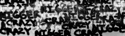 Adam Pendleton, Crazy Nigger (After Julius Eastman, Number 2) (2018-2019), via Max Hetzler