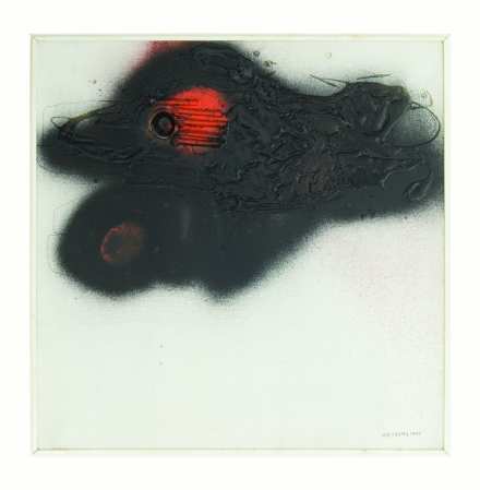 Carol Rama, Bricolage (1969), via Marianne Boesky