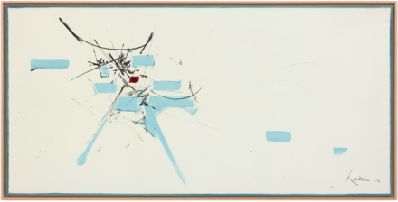 Georges Mathieu, Untitled (1970), via Nahmad Contemporary