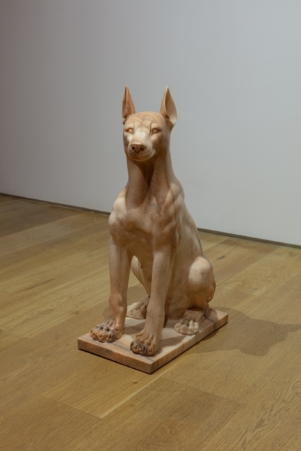 Julia Scher, Girl Dog (2005), via Ortuzar Projects