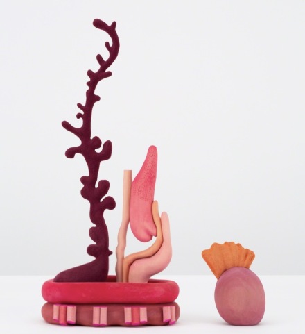 Matthew Ronay, Engorged Follicle (Corazonin) (2018), via Casey Kaplan
