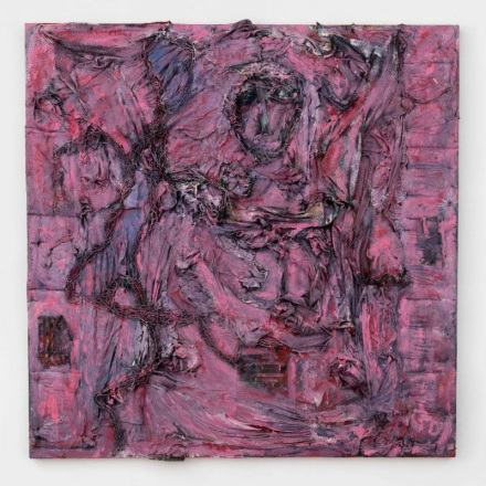 Thornton Dial, Meat Market (2003), via David Lewis