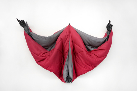 Annette Messager, Sleeping Deep Bat (2018), via Marian Goodman
