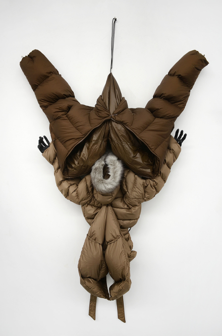 Annette Messager, Sleeping Land, (2018), via Marian Goodman