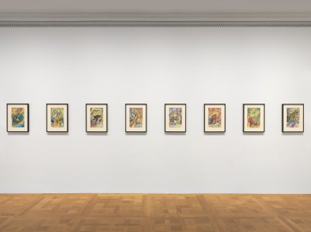 Chris Ofili, Dangerous Liasions (Installation View), via David Zwirner