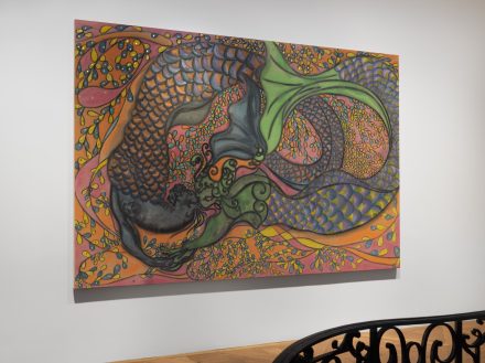 Chris Ofili, Dangerous Liasions (Installation View), via David Zwirner