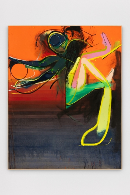 Daniel Richter, LUCKY LEW (2019), via Regen Projects