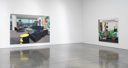Jonas Wood (Installation View), via Gagosian