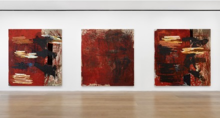 Oscar Murillo, Manifestation (Installation View), via David Zwirner