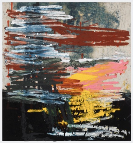 Oscar Murillo, (untitled) news (2016-2019), via David Zwirner