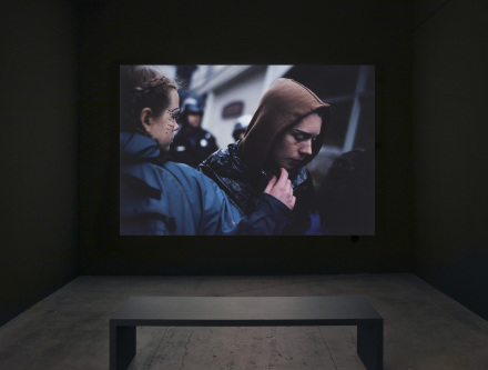 Allan Sekula, Labor's Persistence (Installation View), via Marian Goodman